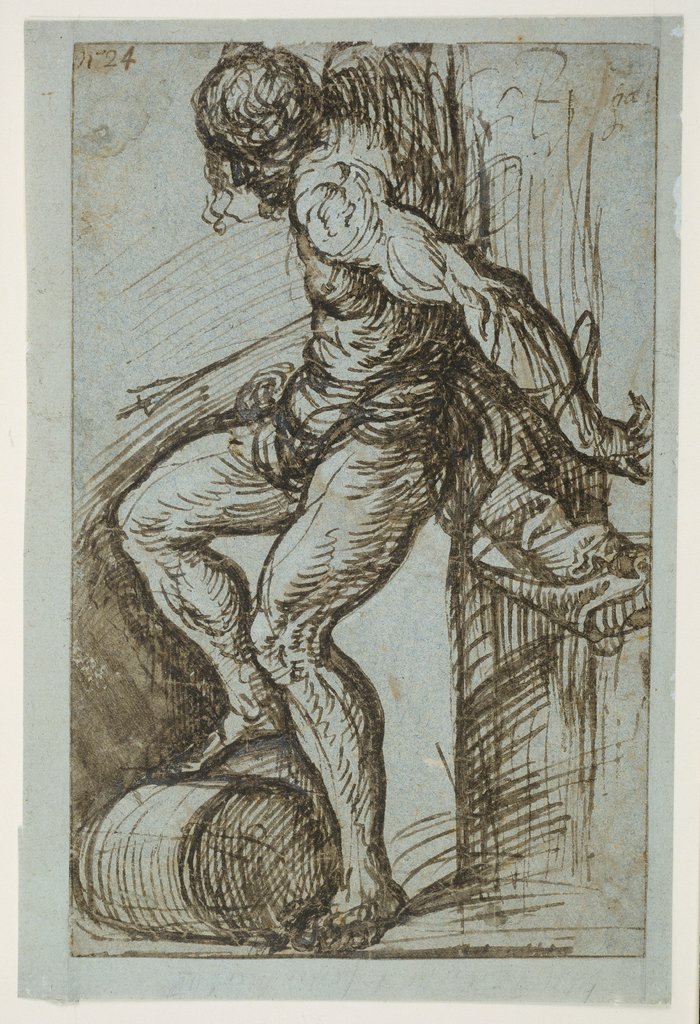 Studie für den Heiligen Sebastian des Hochaltars in SS. Nazaro e Celso in Brescia