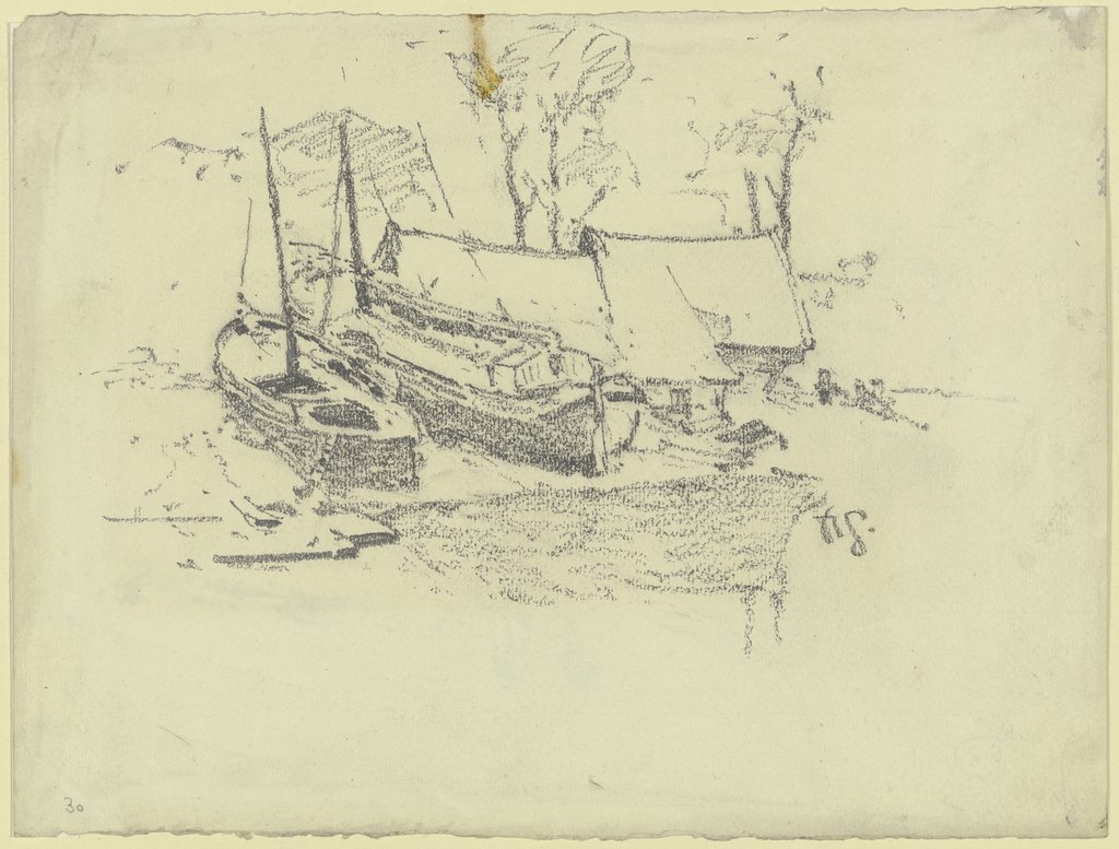 Fischerboote am Strand
