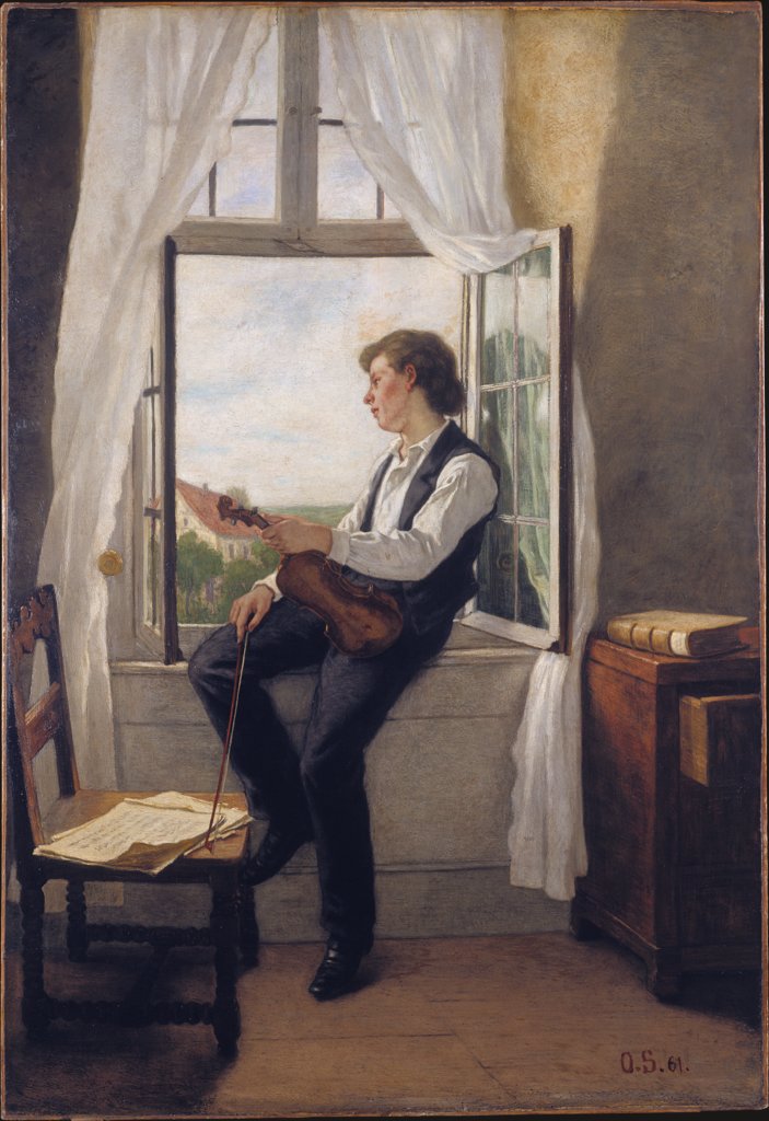 The Violinist by the Window - Digital Collection