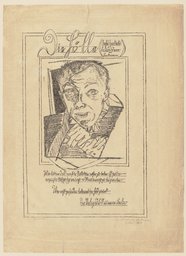 Max Beckmann, Selbstbildnis, 1918 – 1919
