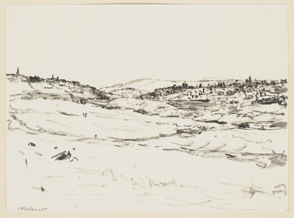 Jerusalem am Ölberg von Nord