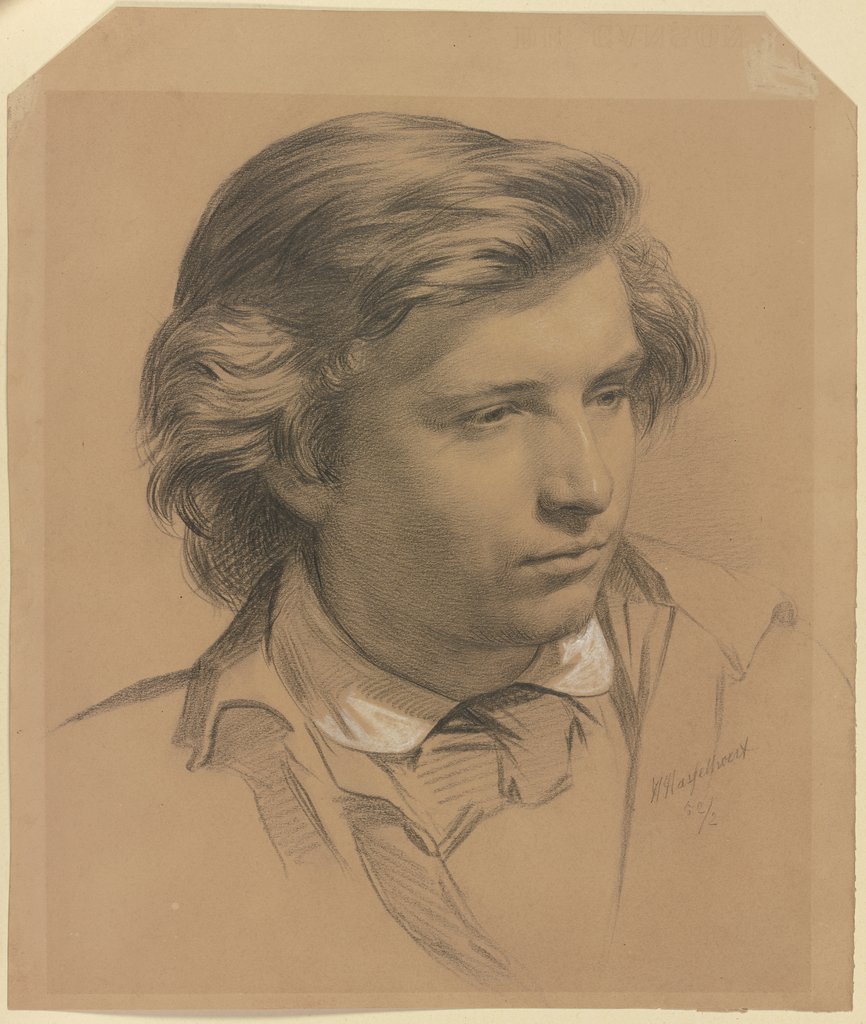 Bildnis des Malers Julius Hamel als Schüler des Städelschen Institutes