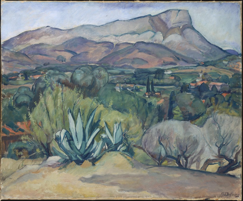 Landschaft aus der Provence