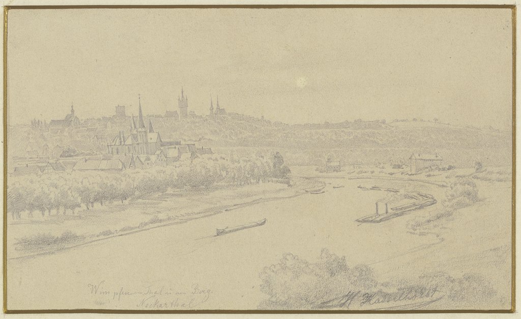Ansicht von Wimpfen am Neckar