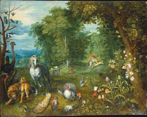Paradise with the Creation of Eve - Digital Collection