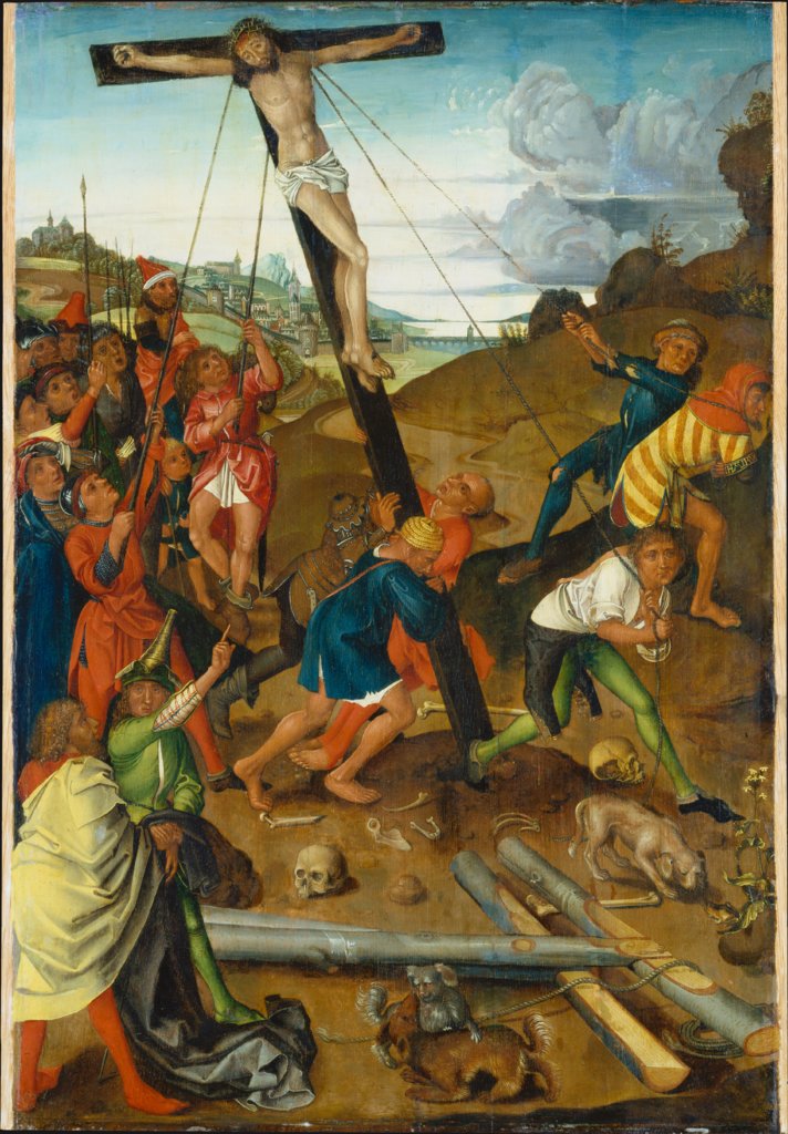 The Bad Thief to the Left of Christ; former exterior wing of the