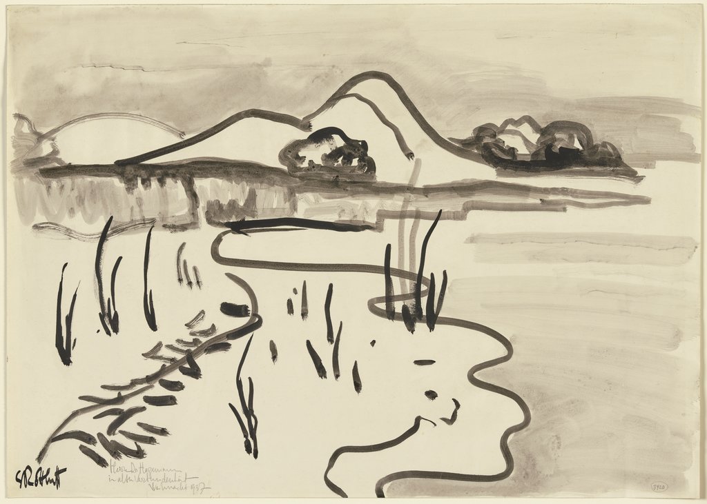 Bucht und Dünen