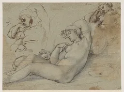 Annibale Carracci; zugeschrieben, Ruhende Venus, ca. 1602