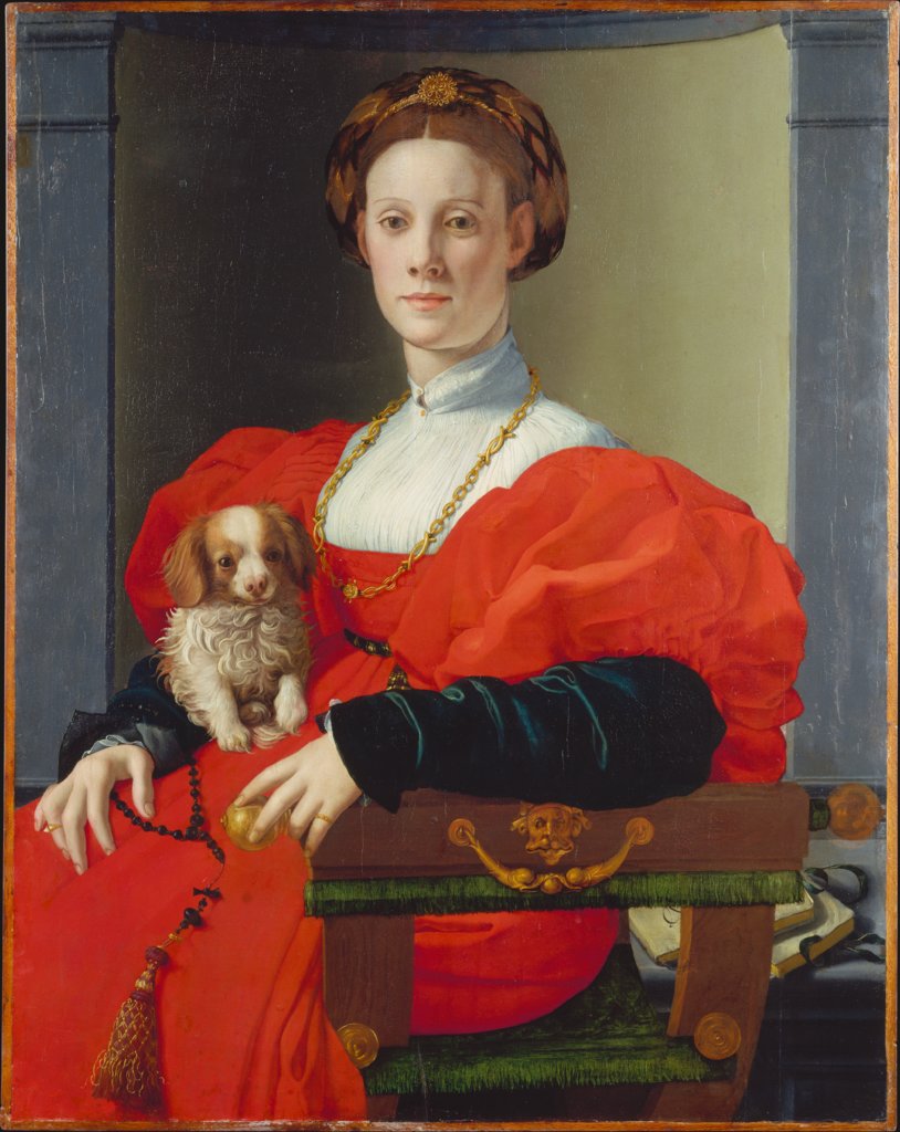 portrait of a lady in red dress (Francesca Salviati?) 2023 WINTER FORMAL
