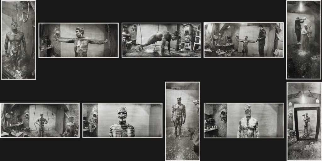 Materialaktion Nr. 19 (Bodybuilding), Perinetkeller, Perinetgasse