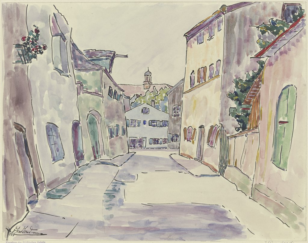 Straße in Erding