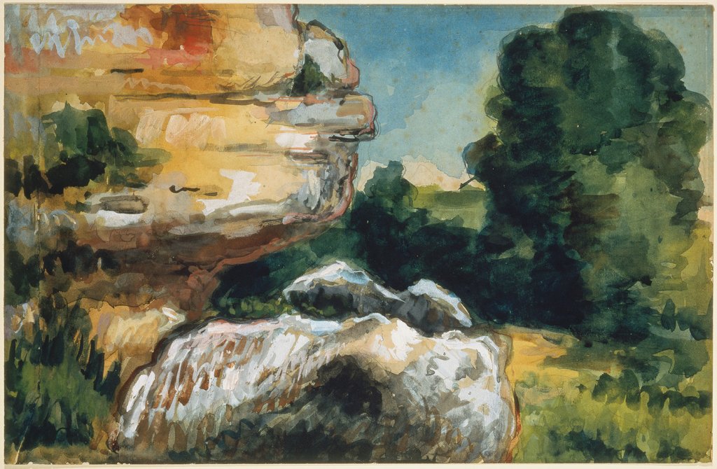 Aquarelle, Impression d'après nature