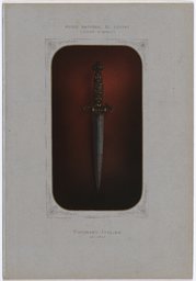 Léon Vidal, Italienischer Dolch, 16. Jahrhundert, ca. 1876