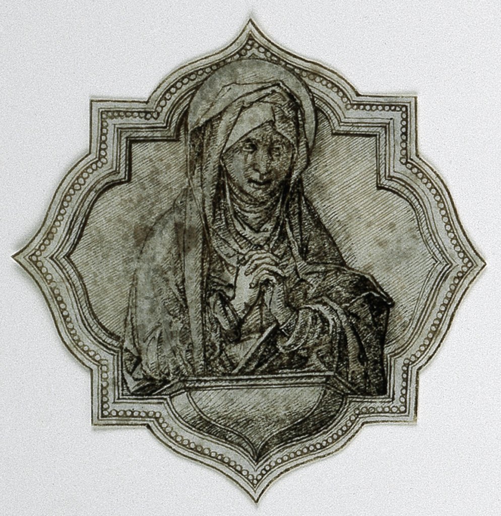 Vierpaß mit Maria