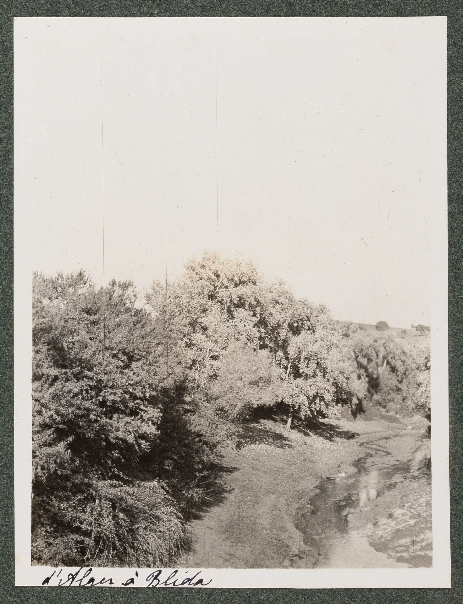 Landschaft zwischen Algier und Blida
