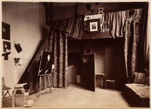 Ottilie W. Roedersteins Atelier in der Rue Bara 5, Paris