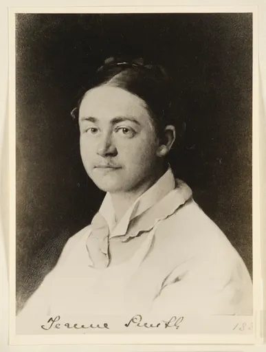 Ottilie W. Roederstein, Jeanne Smith in Schürze, Gemälde, 1887