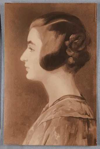 Ottilie W. Roederstein, Dr. Tilly Edinger, Gemälde, 1916