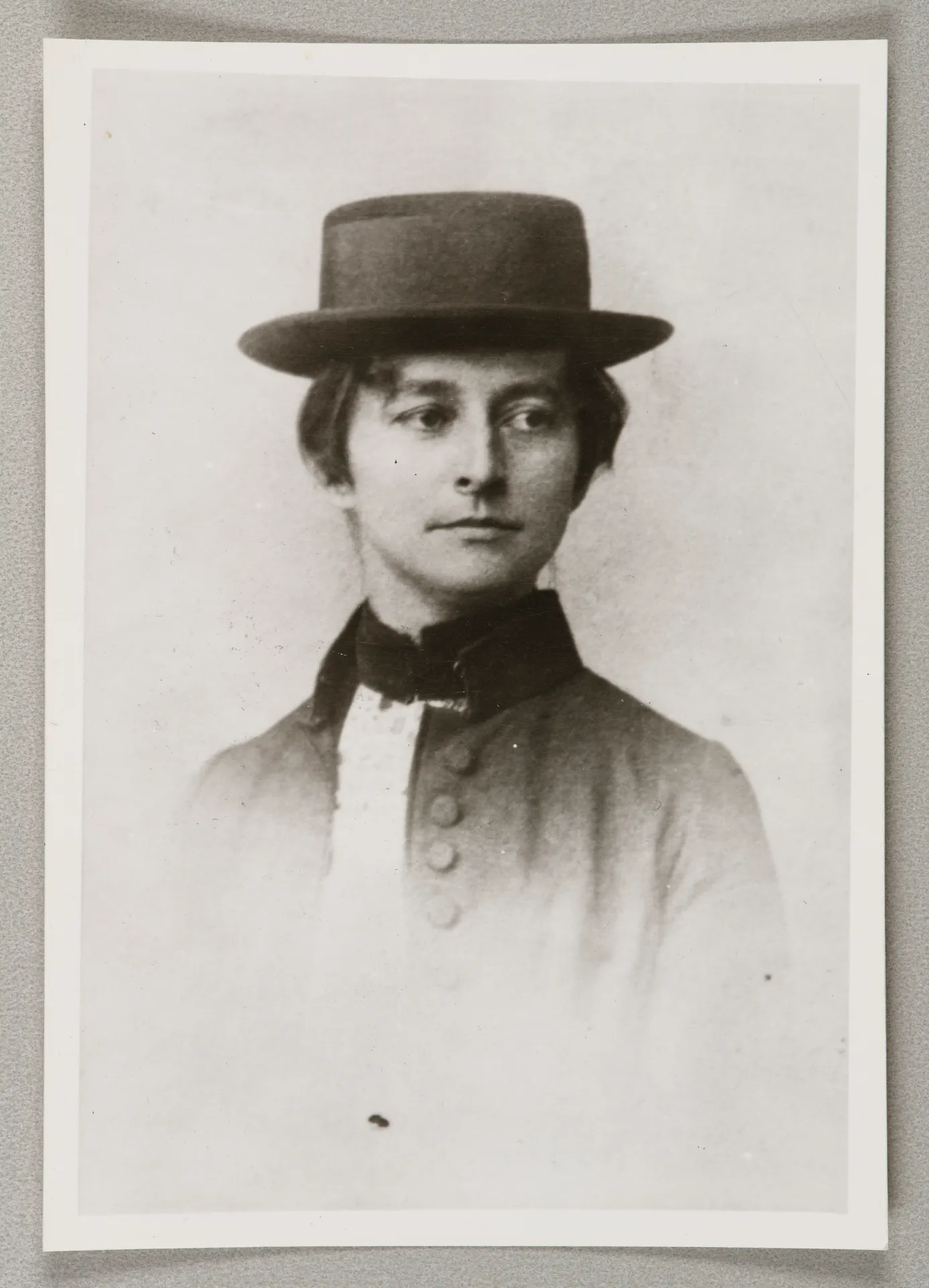 Elisabeth H. Winterhalter als Studentin