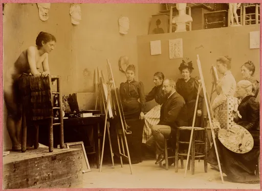 Damenatelier von Raphaël Collin an der Akademie Vitti, Paris
