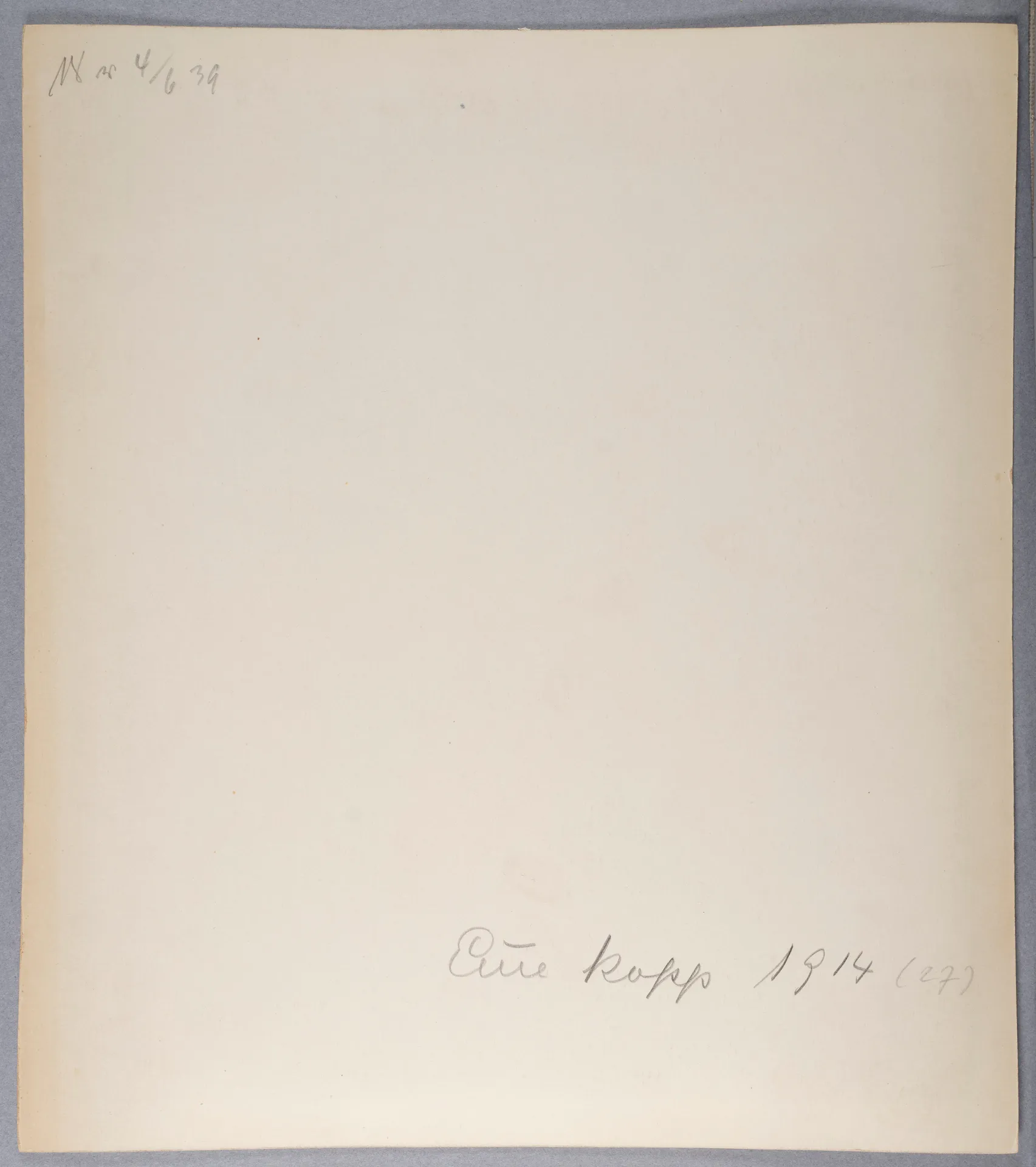 Ottilie W. Roederstein, Emma Kopp im Pelzmantel, Gemälde, 1914