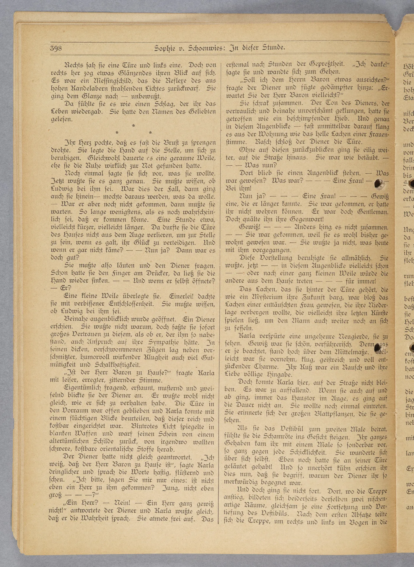 Elisabeth Mentzel und Julia Virginia Laengsdorff, Frankfurt a. M. und seine Frauen, in: Frauen-Rundschau, Jahrgang 8, Heft 14 [1907]