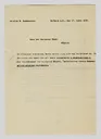 Brief von Ottilie W. Roederstein an das Haus der Deutschen Kunst, 17. April 1937
