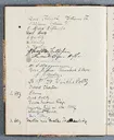 Besucherbuch des Ateliers von Ottilie W. Roederstein in Hofheim am Taunus