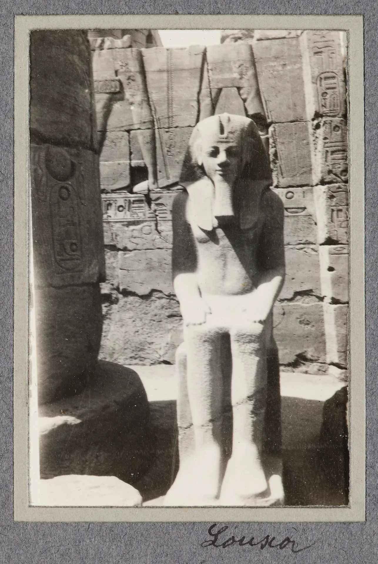 Statue im Luxor-Tempel