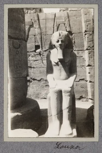 Statue im Luxor-Tempel