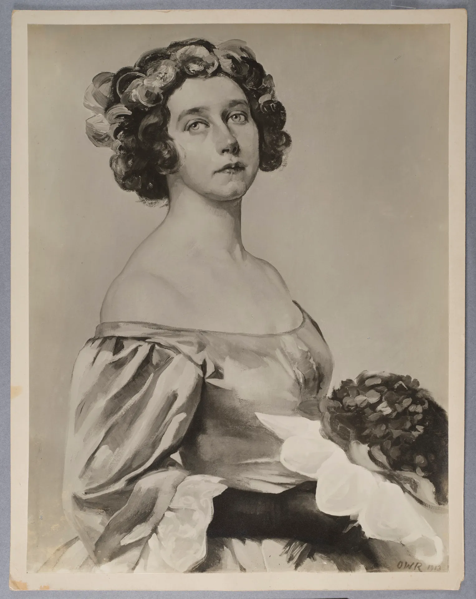 Ottilie W. Roederstein, Marie Swarzenski, geborene Mössinger, Gemälde, Juni 1913