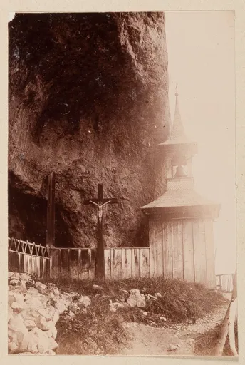 Die Kapelle am Wildkirchli in den Appenzeller Alpen