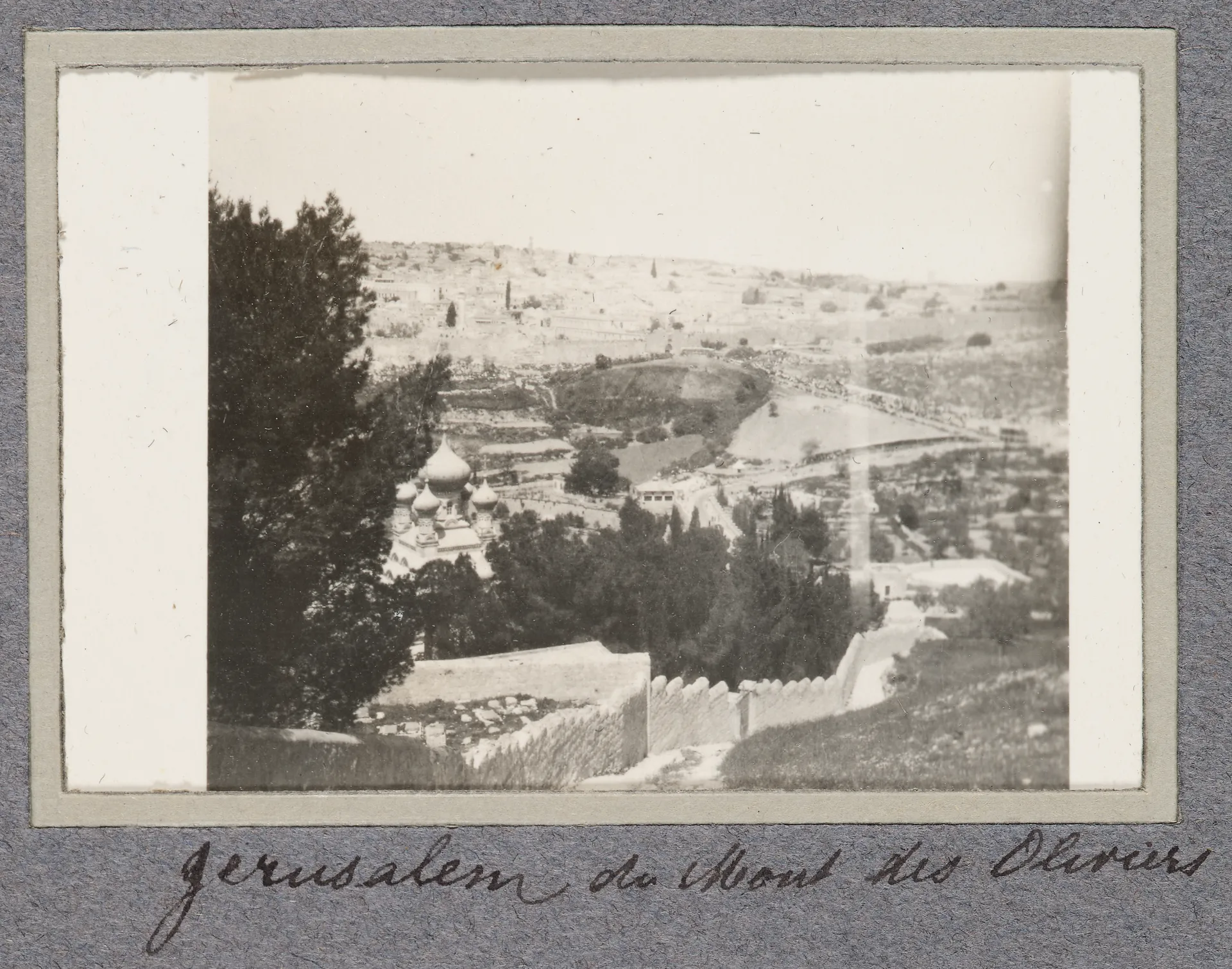 Blick auf Jerusalem vom Ölberg