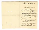 Brief von Émile Auguste Carolus-Duran an Ottilie W. Roederstein, 25. März 1901