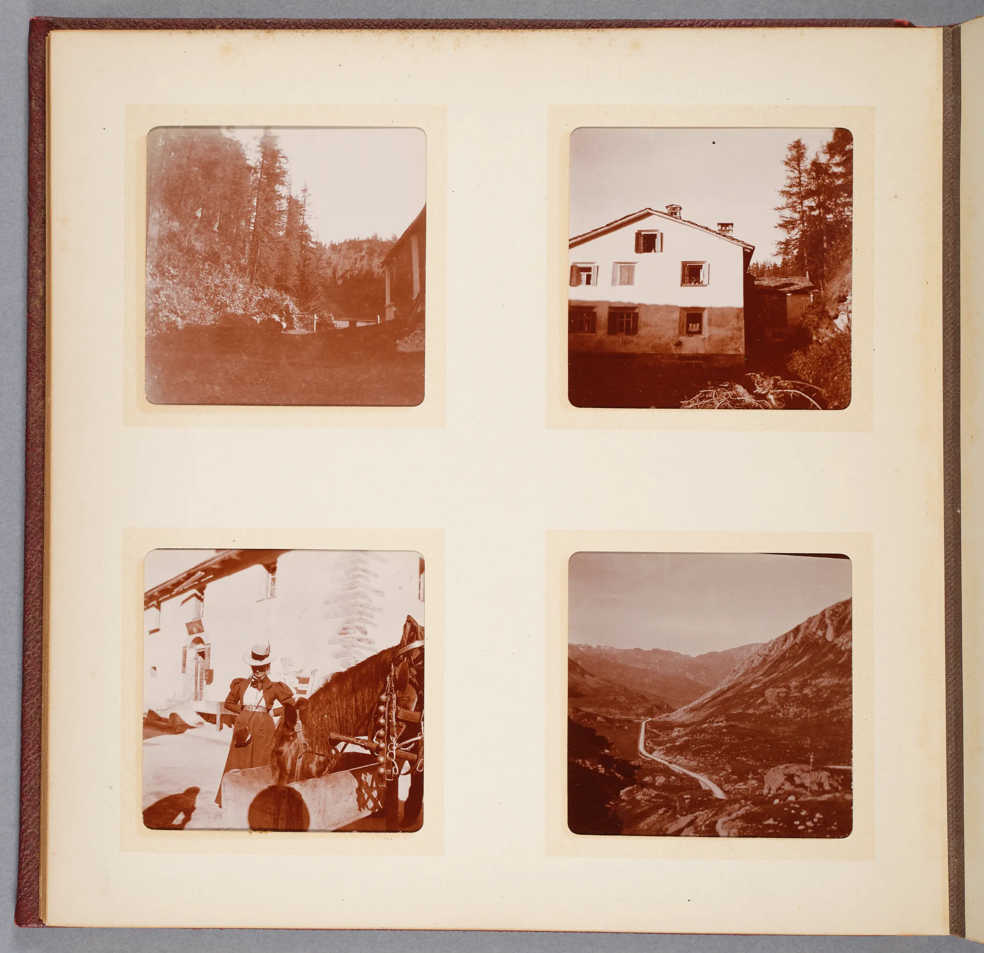 Fotoalbum: Sils Maria, Ansbach, Rothenburg, 1898, Seite 11