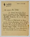 Brief von Alice Regent-Beyschlag, GEDOK Frankfurt, an Elisabeth H. Winterhalter, 28. November 1937