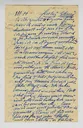 Brief von Ottilie W. Roederstein an Elisabeth H. Winterhalter, 16. Oktober 1937