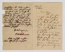 Brief von Anna Edinger und Benedikt Moritz Goldschmidt an Ottilie W. Roederstein, 15. Juli 1905