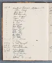 Besucherbuch des Ateliers von Ottilie W. Roederstein in Hofheim am Taunus