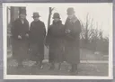 Hanna Bekker vom Rath (?), Ottilie W. Roederstein, Elisabeth H. Winterhalter und Maximiliane vom Rath (?)