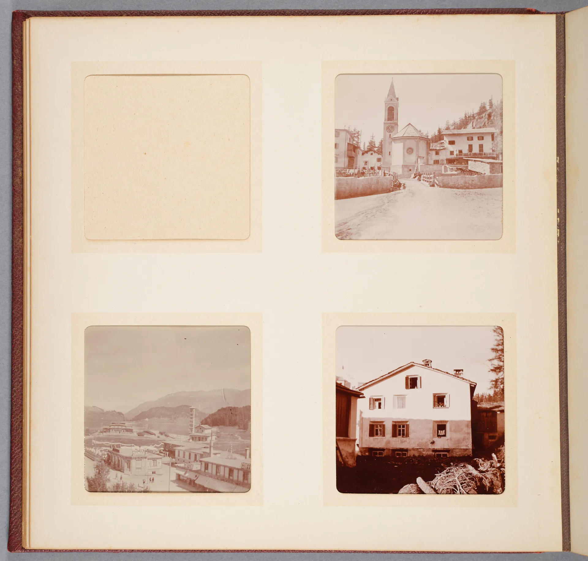 Fotoalbum: Sils Maria, Ansbach, Rothenburg, 1898, Seite 9