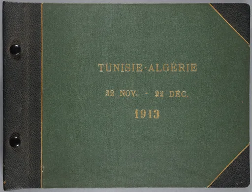 Fotoalbum Tunisie – Algérie, 22 Nov. – 22 Déc. 1913 (Bd. 1)