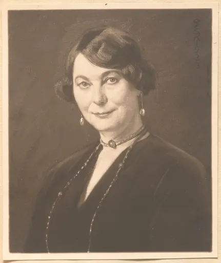 Ottilie W. Roederstein, Julia Virginia Laengsdorff, Gemälde, 1933
