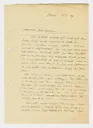 Brief von Maria Waser an Ottilie W. Roederstein, 27. März 1937