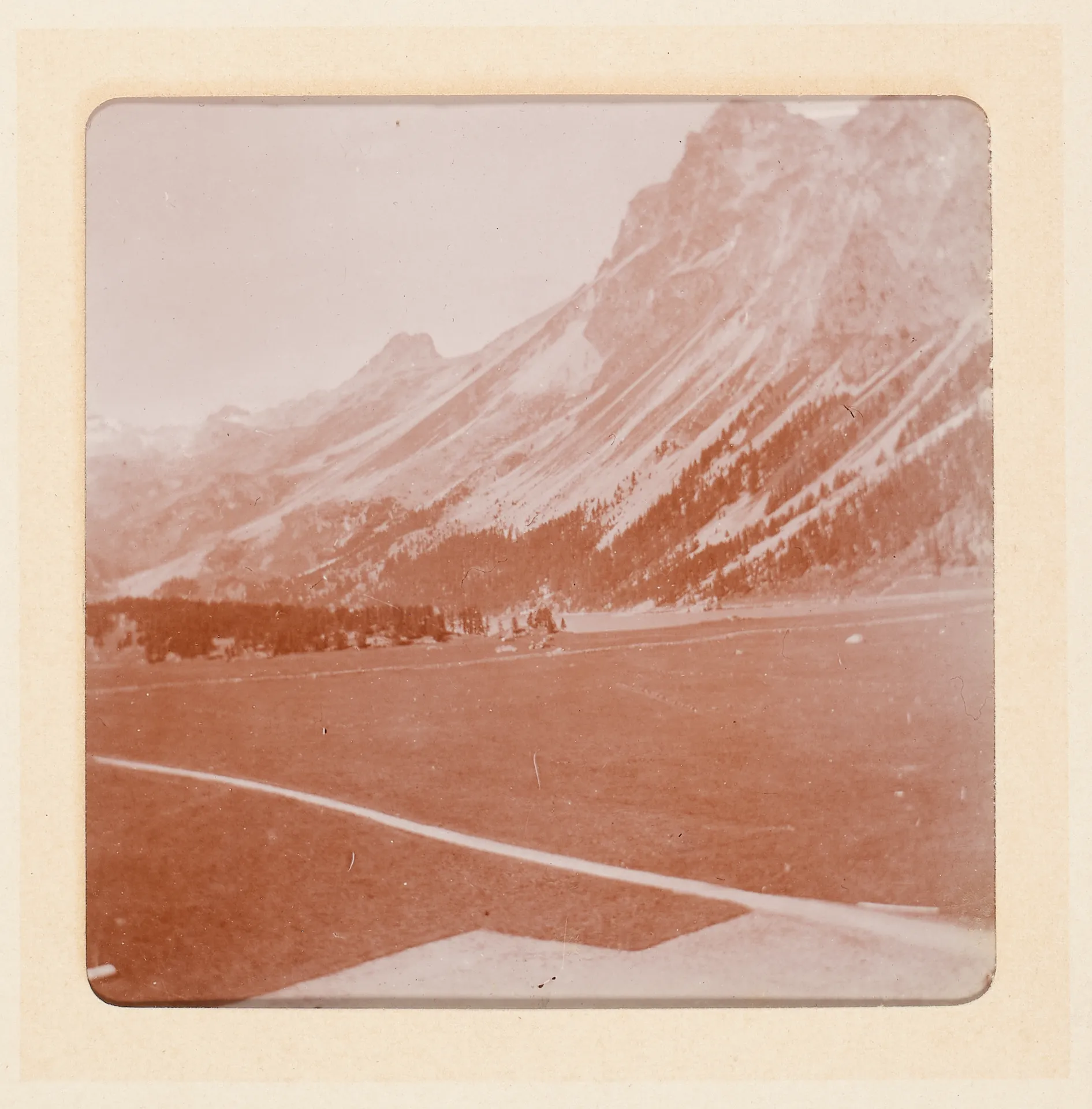 Berglandschaft bei Sils im Engadin