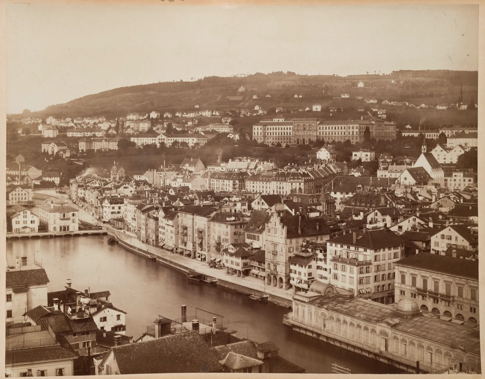 Stadtansicht von Zürich