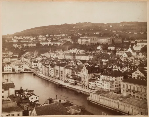 Stadtansicht von Zürich