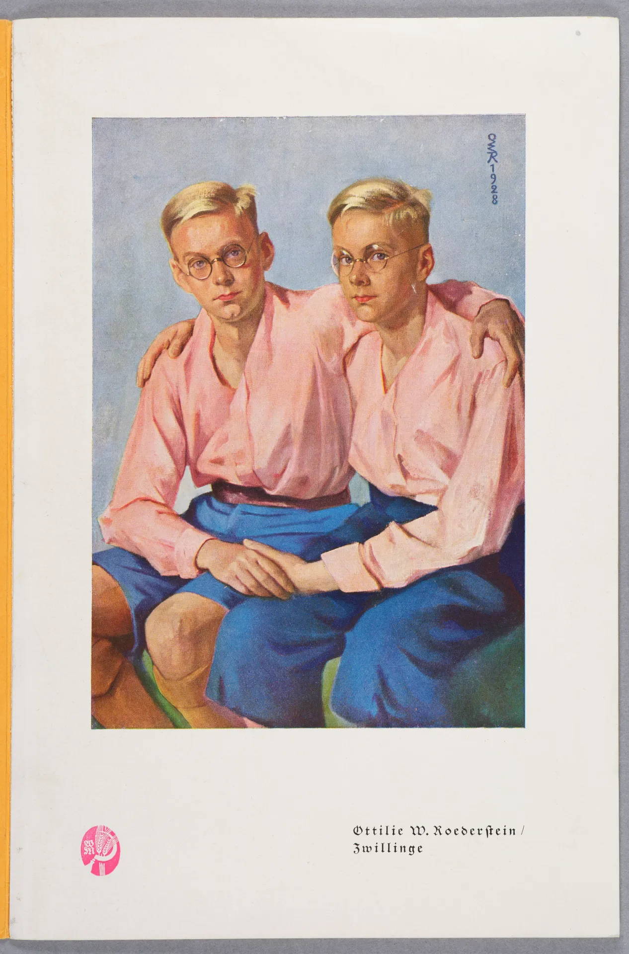 Julia Virginia Laengsdorff, Die Roederstein, in: Westermanns Monatshefte, Sonderabdruck aus dem 74. Jahrgang, September 1929 bis August 1930