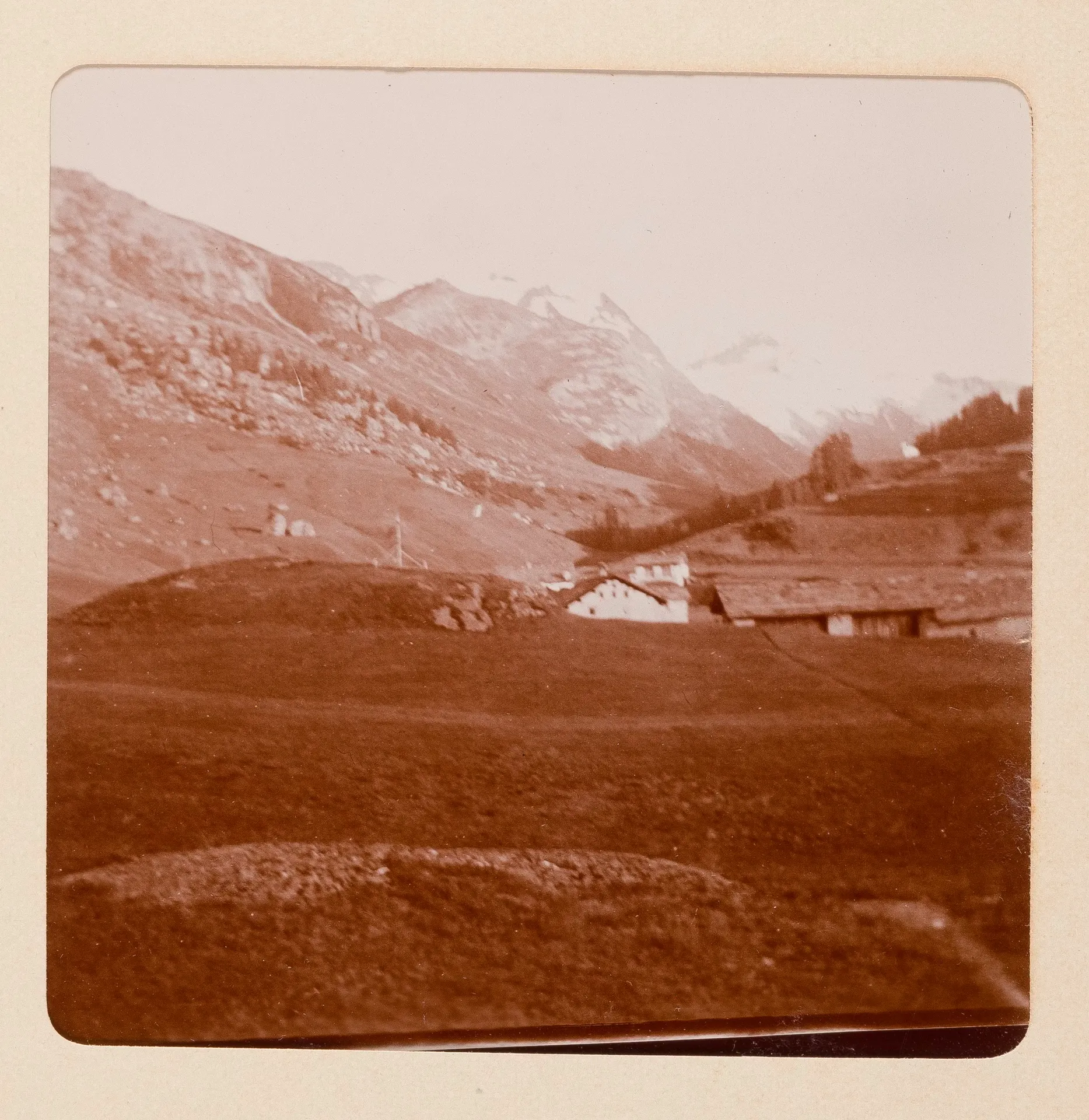 Berglandschaft im Oberengadin