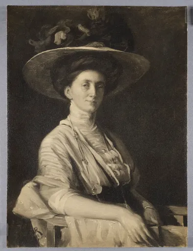 Ottilie W. Roederstein, Lala Gans, Gemälde, 1908